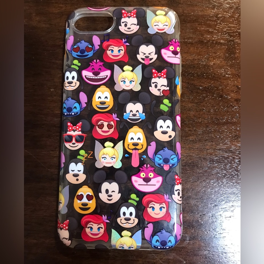 Disney tech iPhone 7/6/6s case emoji print
